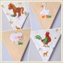 Beautiful Farm Themed Bunting Image 3