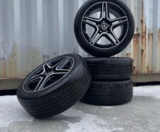 Genuine Mercedes AMG 18" Alloy Wheels - Staggered, Continental Tyres