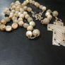 Hand Carved Mother of Pearl Chaplet Rosary Image 9