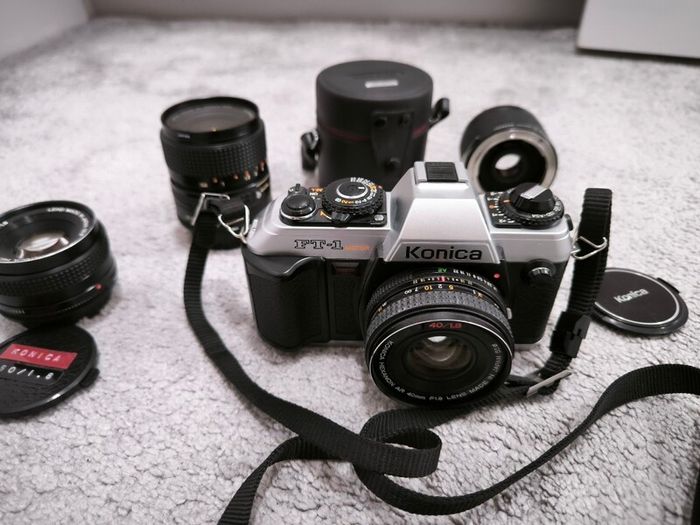 Konica Ft-1 montor with lensens