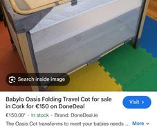 Folding cot babylo oasis
