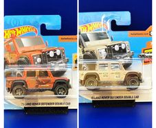 Hot Wheels  '15 Land Rover Defender Double Cab,  new.