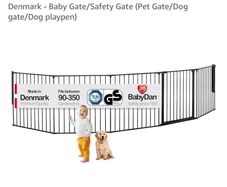 Large baby pen gate