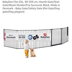 Large baby pen gate