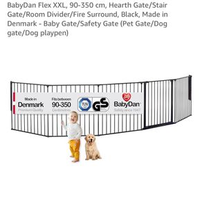 Large baby pen gate