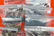 2000 Mixed size wood screws chipboard screws 4mm head (Brand New)
