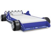 Childrens Race Car Bed 90x200 cm Blue
