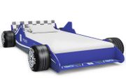 Childrens Race Car Bed 90x200 cm Blue