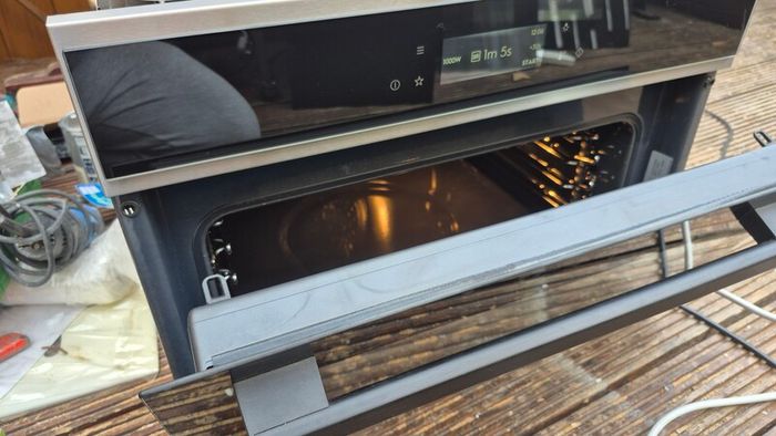 Electrolux EVLB08X oven with microwave combi New