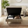 Storage Footstool Blue Dunelm Image 4