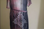 BNWT Genuine Sara Lindholm midi stretchy dress size UK22 EUR50 Postage included