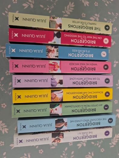 complete set bridgerton books
