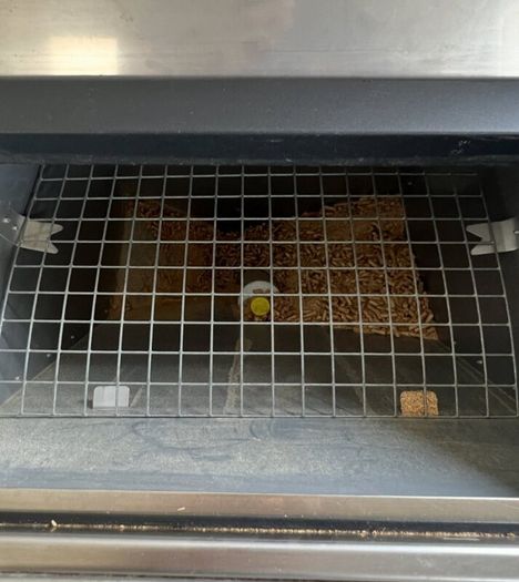 Wood pellet burner