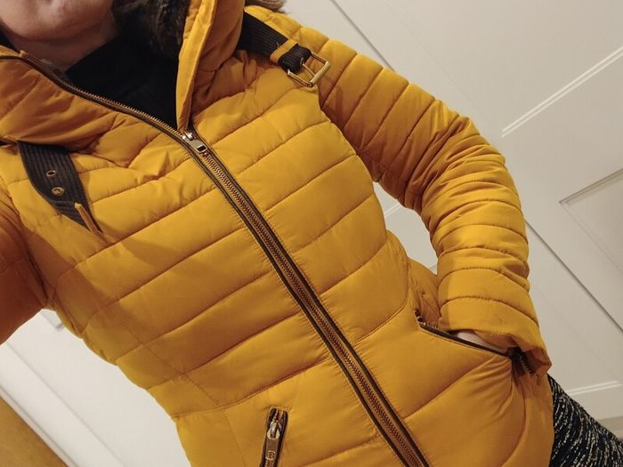 Zara Mustard Jacket/Coat 8-10