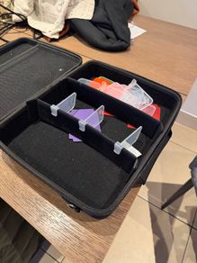 Pokemon card Bulk storage with dividers