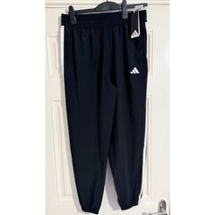 Adidas Essentials 3 Stripes Woven French Terry Pants