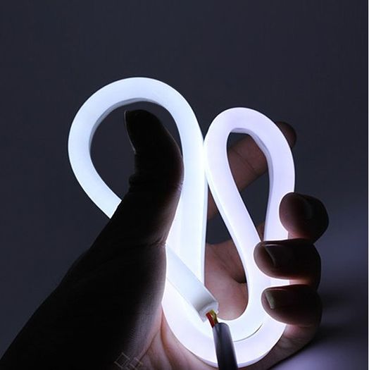 2pcs 60CM Car LED Turn Daytime Running White&Yellow Soft Tears Strips Guide Lights
