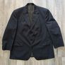 Vintage Magee 1866 Contemporary Men's Charcoal Grey Wool Blazer Jacket Size 46 Image 3