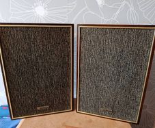 Vintage Standard speakers with original Goodmans Loudspeakers Ltd drivers