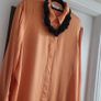 & other stories tangerine buttoned long sleeve blouse Sz  S (Fit 10-14 UK) - Bnwot Rrp 59.99 Image 2