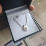 Lovely Vintage 925 Sterling Silver Ladies Necklace Image 2