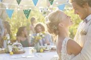 NEW SALE | 15M/50ft Fabric Bunting Flag 48 Pieces Vintage Cotton Floral Fabric Bunting Outdoor Waterproof Reusable Festival Flags for Baby Shower Party Christmas