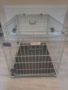 Rosewood medium dog travel crate
