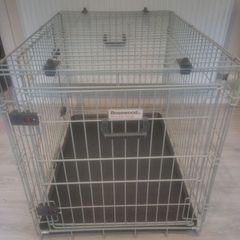 Rosewood medium dog travel crate
