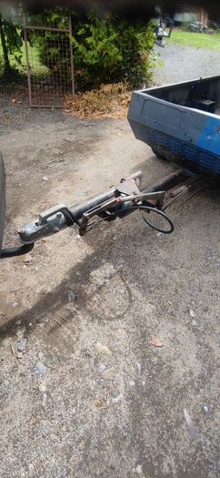 heavy duty small trailer fully breaked