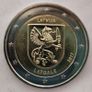 Latvia 2 Euro Commemorative Coin 2017 - Latgale. Coincard. BU Image 3