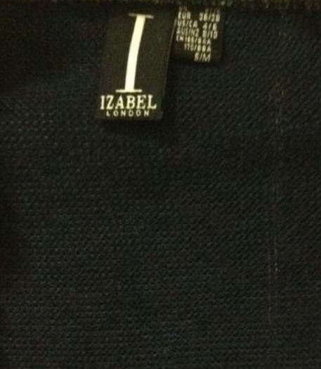New Navy Fur Trim Cape Style Cardigan