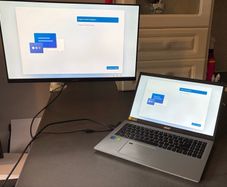 acer aspire 5 A515-56G-50LK+ monitor + stand