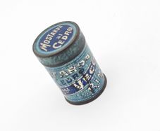 Antique Late 1800s Tin Box Small
