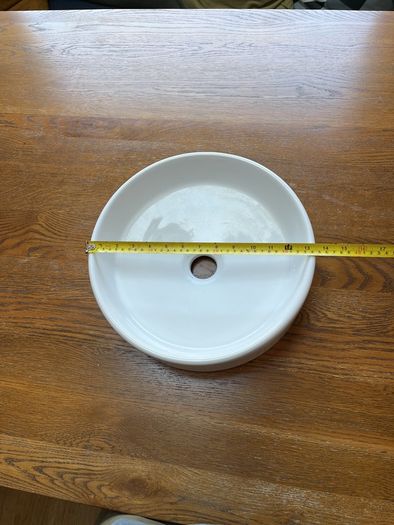 Sink - round counter top sink