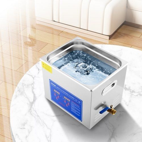 NEW SALE | 10L Ultrasonic Cleaner Machine Stainless Steel Ultrasonic Cleaning Machine Digital Heater Timer Jewelry Cleaning for Commercial Personal Home Use(10L)