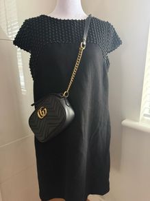 Louise Kennedy black wool dress