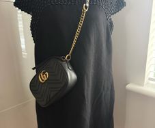 Louise Kennedy black wool dress