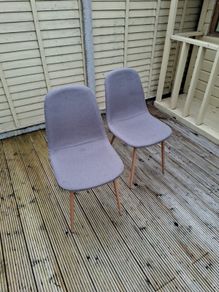 3 x dining chairs as seen in jysk
