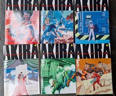Akira Manga Complete Set, Vol. 1-6 Paperback