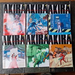 Akira Manga Complete Set, Vol. 1-6 Paperback