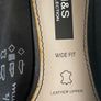 Marks and spencer wide fit leather ballet pumps size  4.5 Image 4