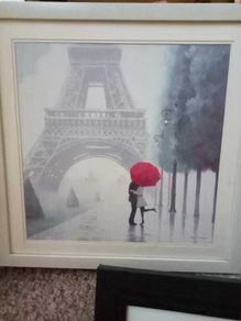 Paris Romance II framed print by Marco Fabiano