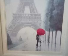 Paris Romance II framed print by Marco Fabiano