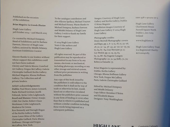 Brian Maguire: La Grande Illusion
