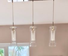 3 drop pendant light