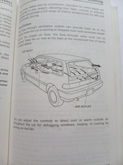 1989/90 Honda Civic Handbook