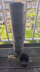 Plastic pots