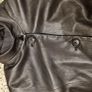 Leather coat Y2K black Image 8