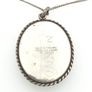 Vintage 925 Sterling Silver Real Butterfly Necklace Image 4