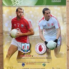 2009 Cork v Tyrone - GAA All-Ireland Senior Football Semi-Final Programme